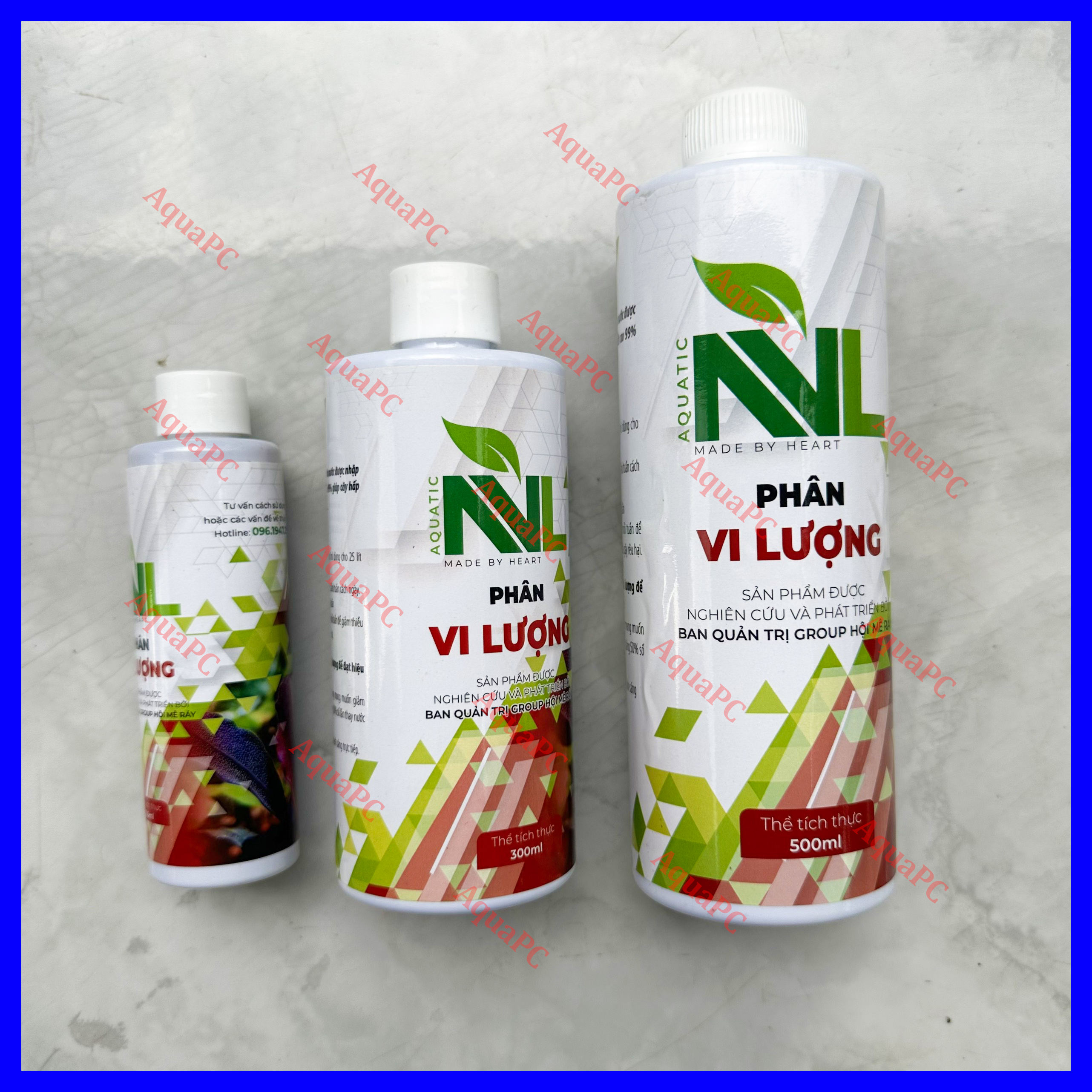 Phân nước vi lượng thủy sinh NVL