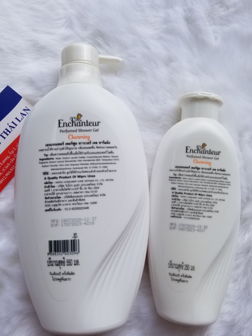 Sữa tắm Enchanteur Thái Lan 550ml