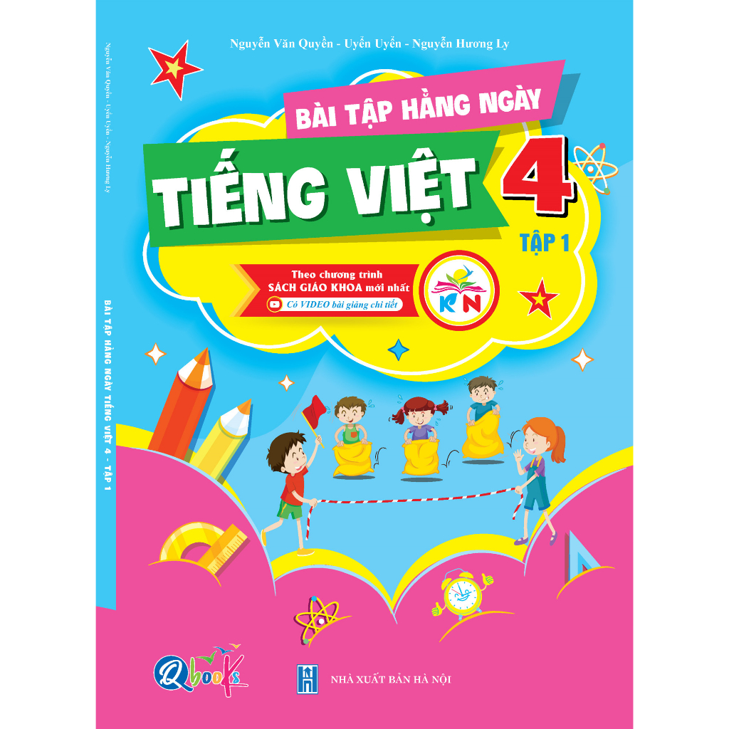 Sách - Bài Tập Hằng Ngày Tiếng Việt Lớp 4 - học kì 1 - Kết nối tri thức với cuộc sống