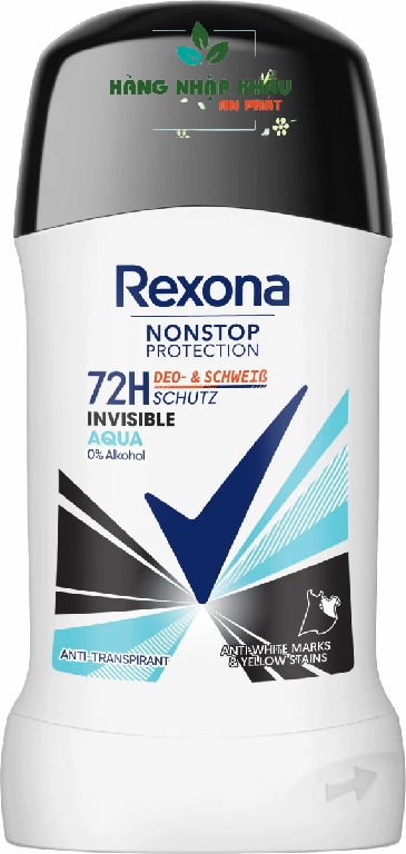 Sáp khử mùi Rexona invisible, 50 ml