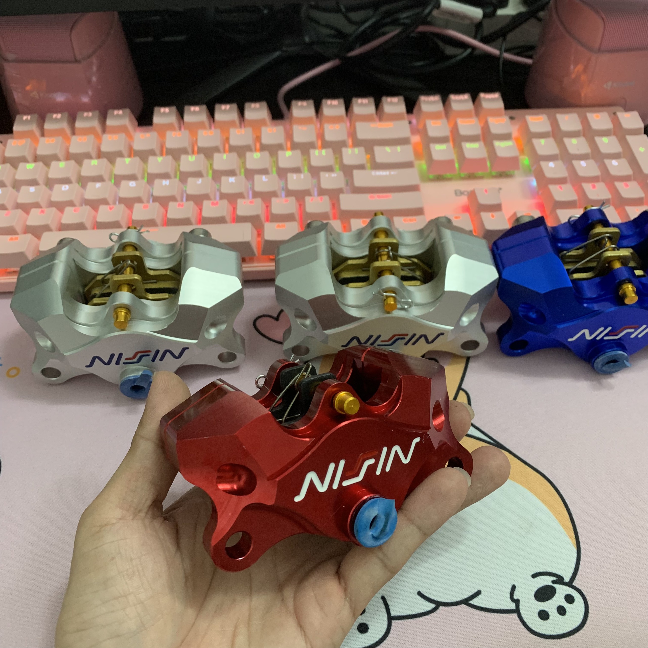 Heo dầu Nissin CNC 2 pis đối xứng