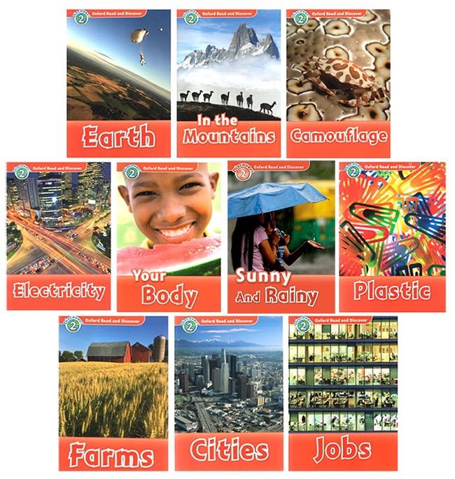 Bộ nhập - Oxford Read & Discover level 2 (20 cuốn : 10 cuốn Image + 10 cuốn Discover)
