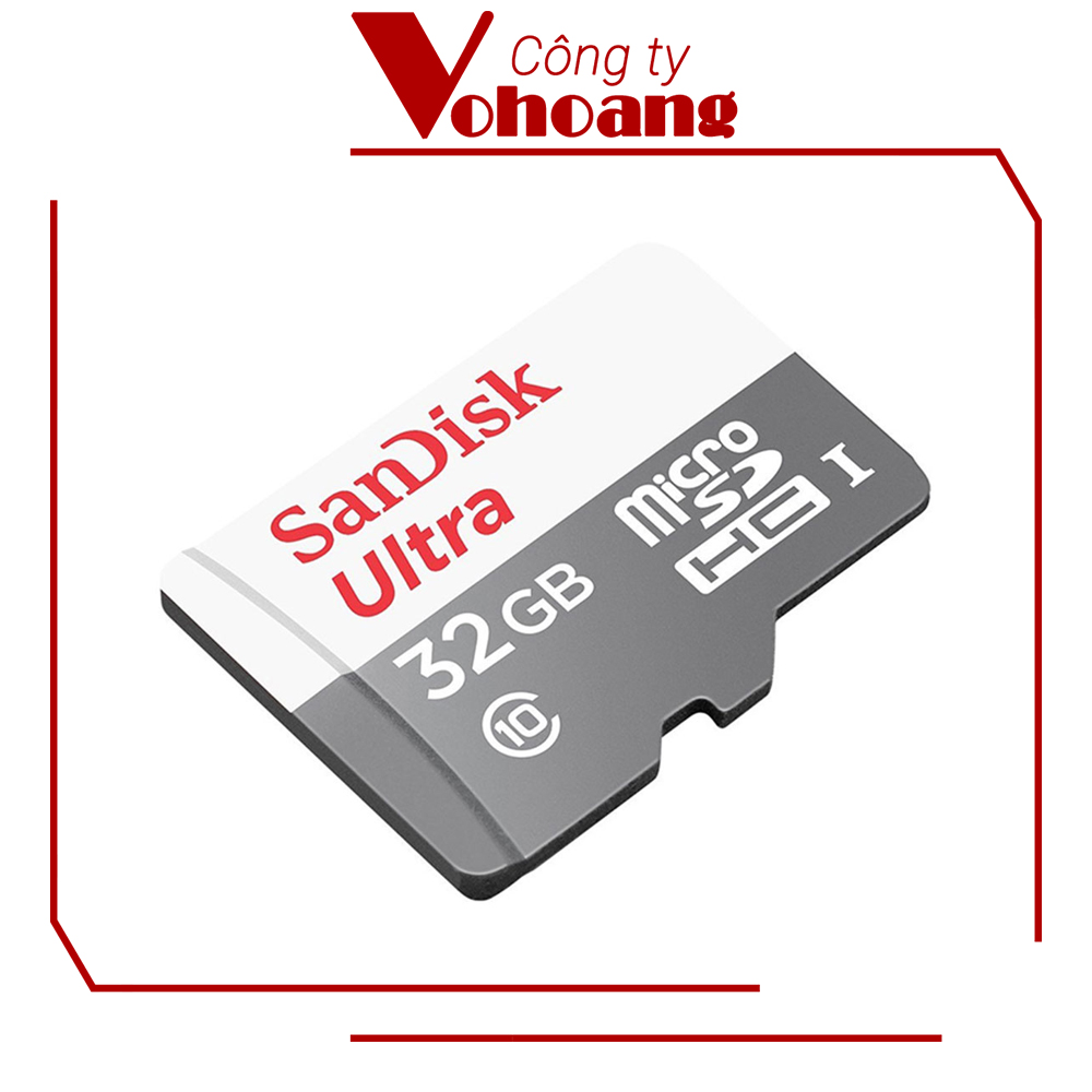 Thẻ nhớ 32GB Sandisk Ultra MicroSD Class 10 100MB/s