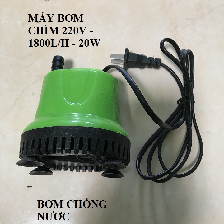 bơm nước mini 220V - máy bơm nước mini 220V