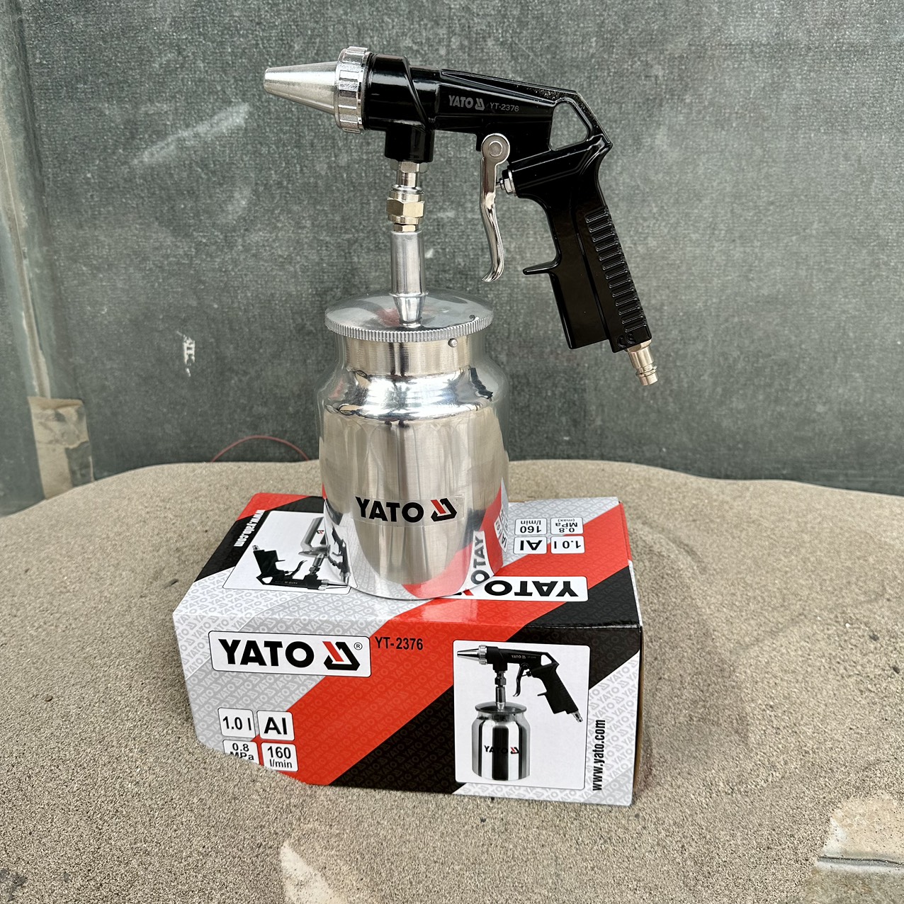 Máy phun cát cầm tay 1l yato yt-2376