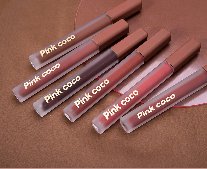 Son kem lì nội địa Trung PINKCOCO dưỡng ẩm chống nước lên màu đẹp, Son môi giá rẻ PINKCOCO chất son mịn siêu lì