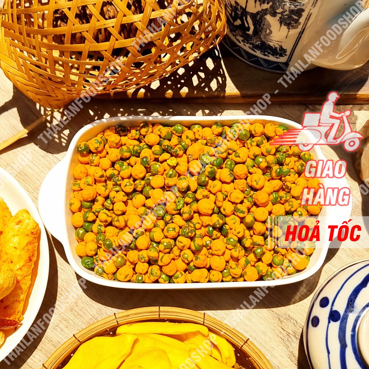 Đậu Hà Lan Phô Mai - Lon 300gr