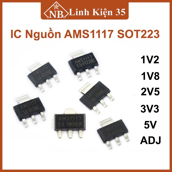 IC nguồn AMS1117 SOT223