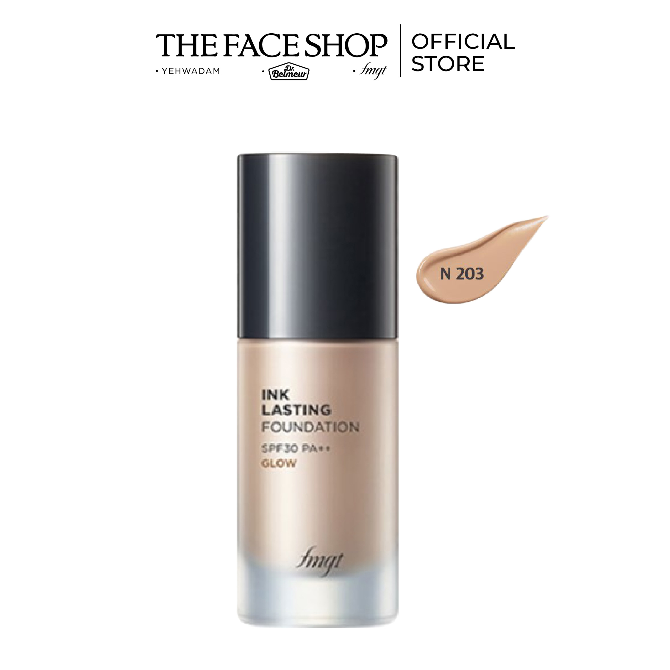 Kem Nền Trang Điểm TheFaceShop Inklasting Foundation Glow 30ML