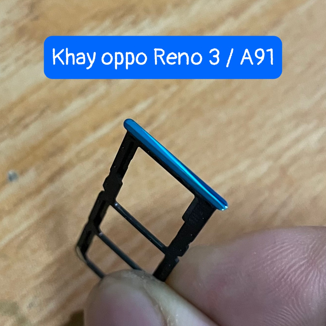 khay sim oppo Reno 3 / A91 lắp chung
