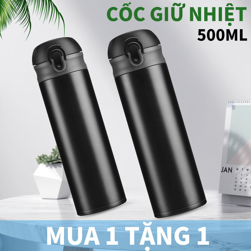 Bình giữ nhiệt lock vacuum bottle 500ml