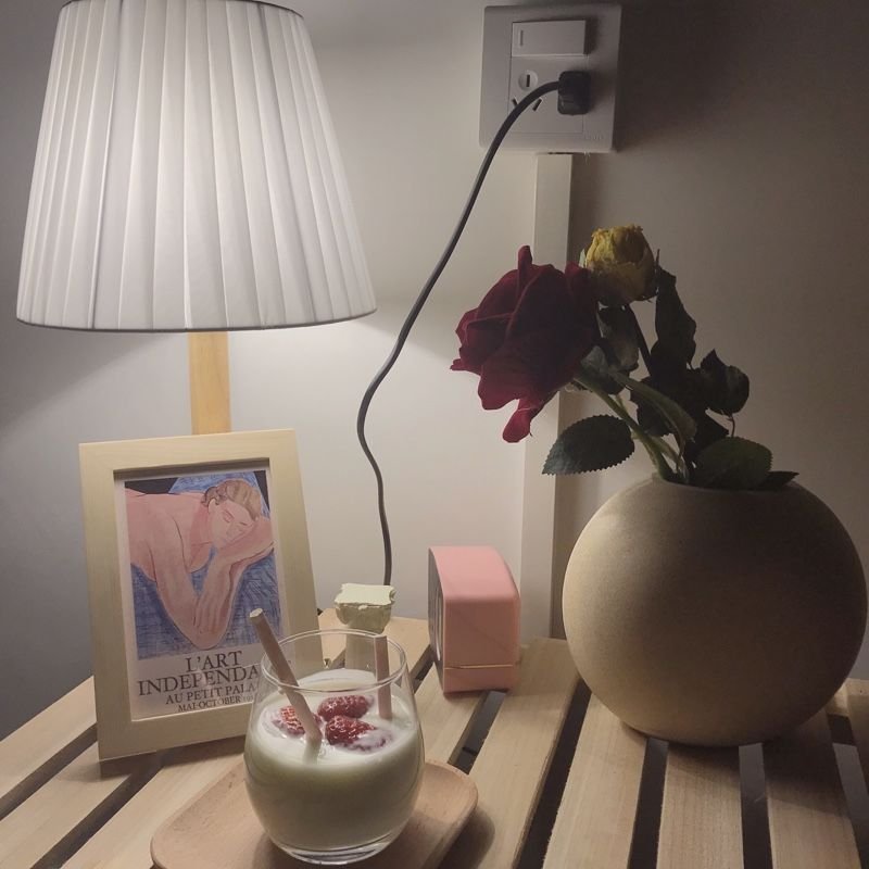 Kệ gỗ Tab đầu giường kích thước 35*35*80cm