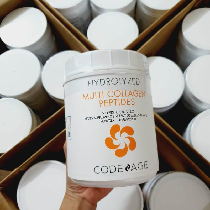 Bột Multi Collagen Peptides Codeage Giúp Trẻ Hóa Toàn Diện 567g Chính Hãng