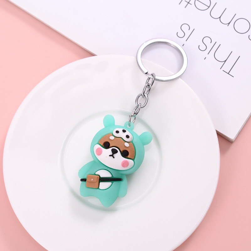 [Nhập RS0822 giảm 30k cho đơn 99k]Móc Khoá Hình Chó Shiba Siêu Đáng Yêu