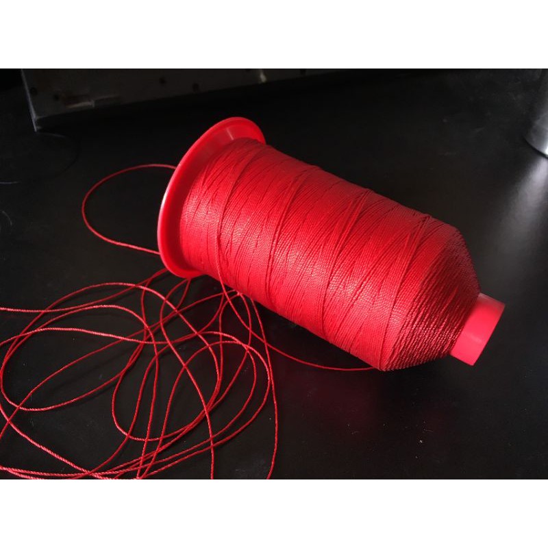 Chỉ dù 0,2mm màu đỏ cuộn 750m