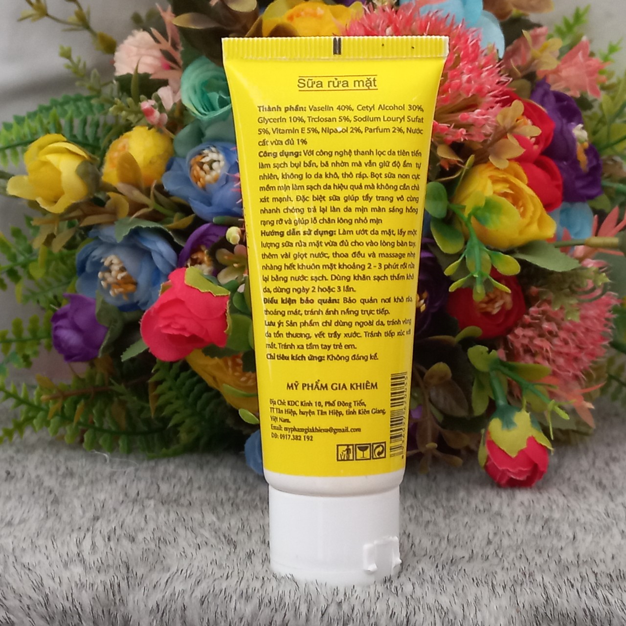 SỮA RỬA MẶT THẢO DƯỢC VÀNG COLLAGEN 60ml