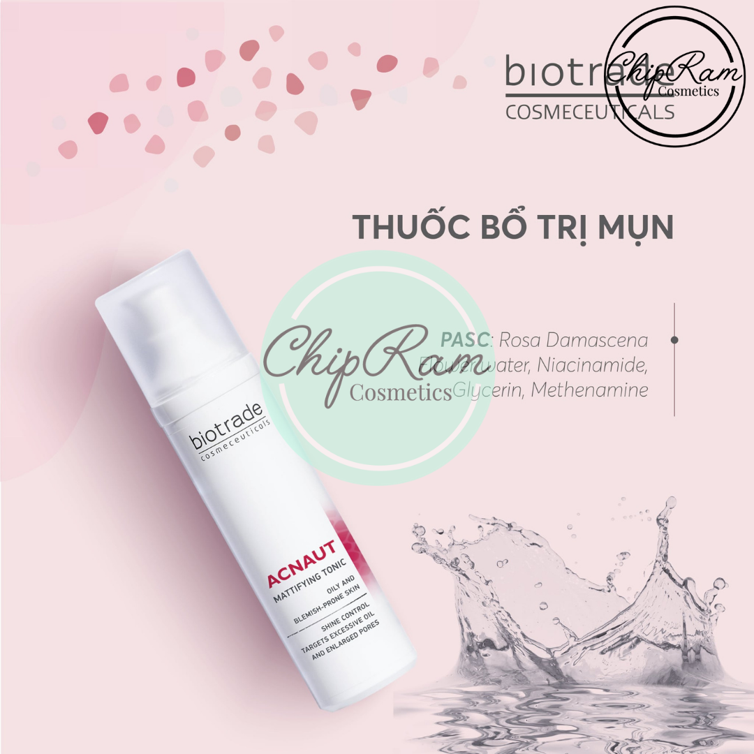 Biotrade nước hoa hồng acnaut mattifying tonic 60 ml