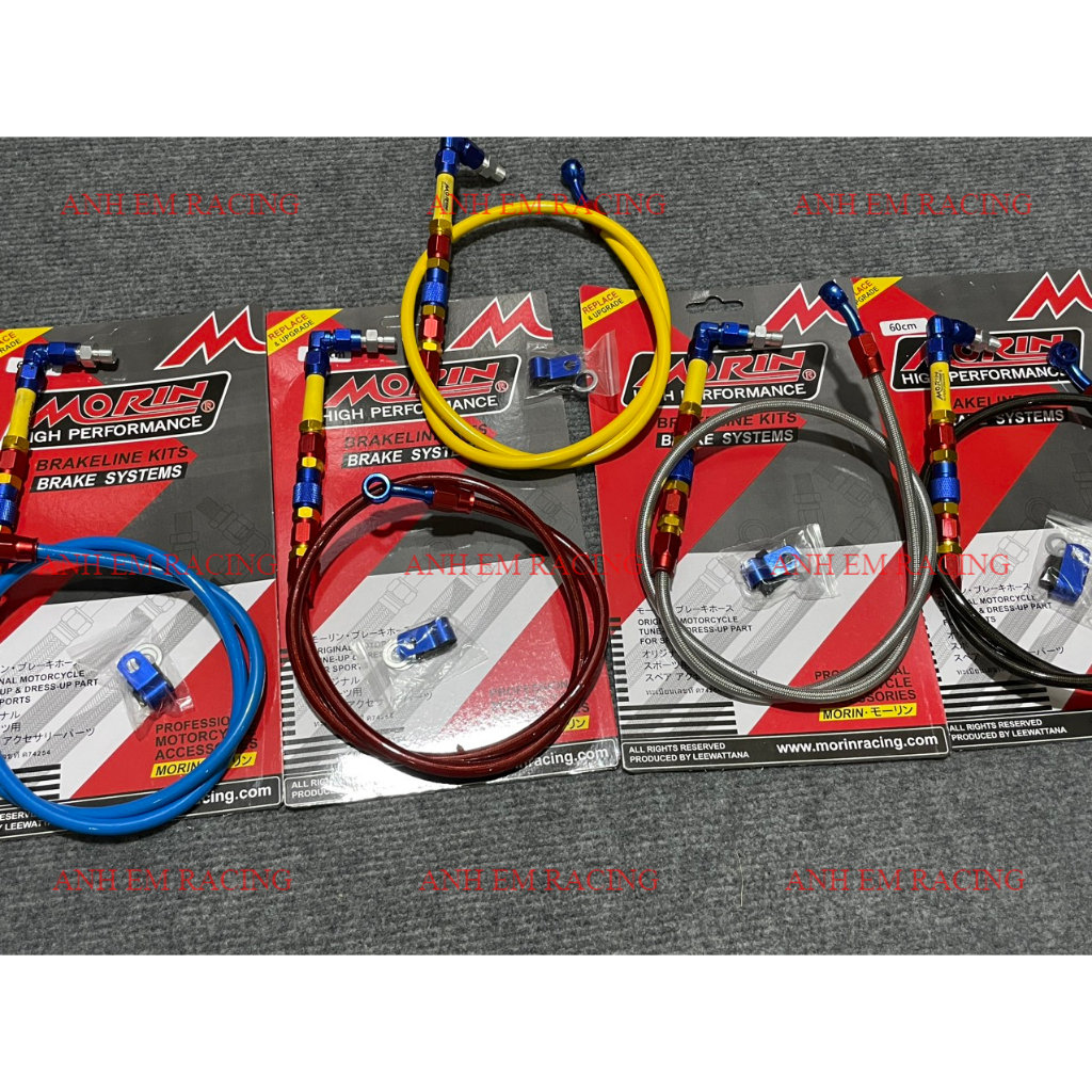 Dây dầu trước Morin đầu nhôm CNC 90 độ Gắn chung cho tất cả các dòng xe