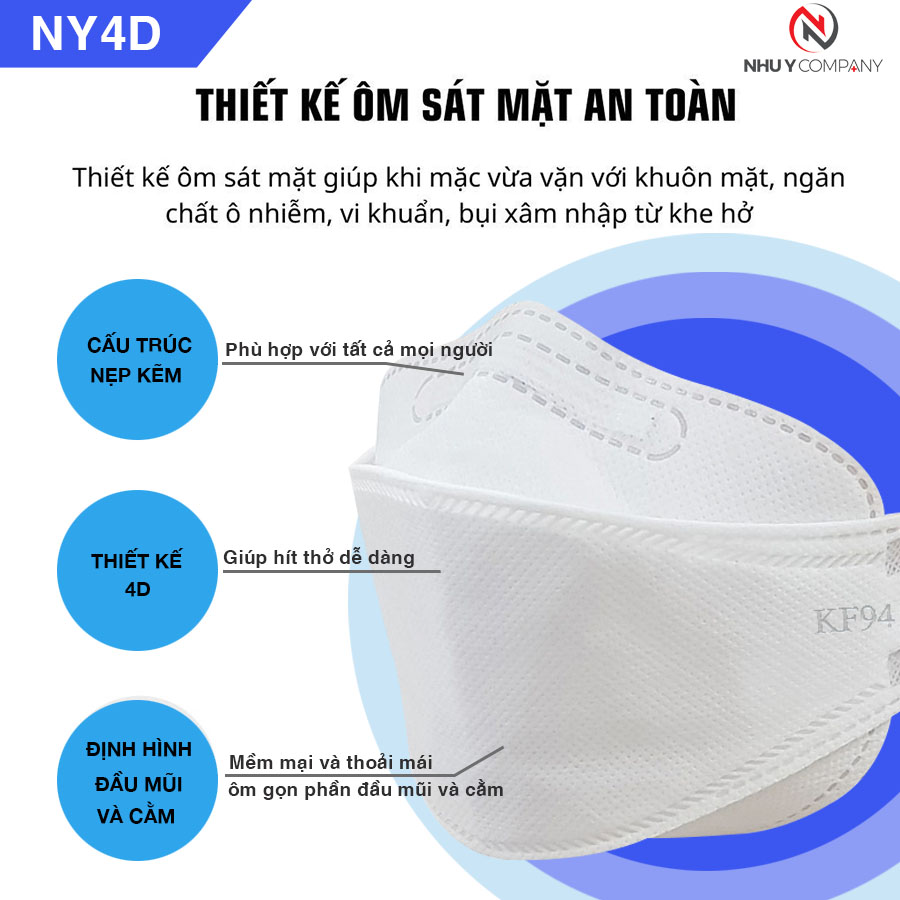 [10 CÁI] Khẩu trang y tế TH94 lớp
