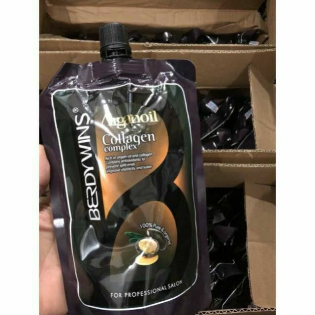 HẤP PHỤC HỒI ARGANOIL COLAGEN COMPLEX BERDYWIN 500ML