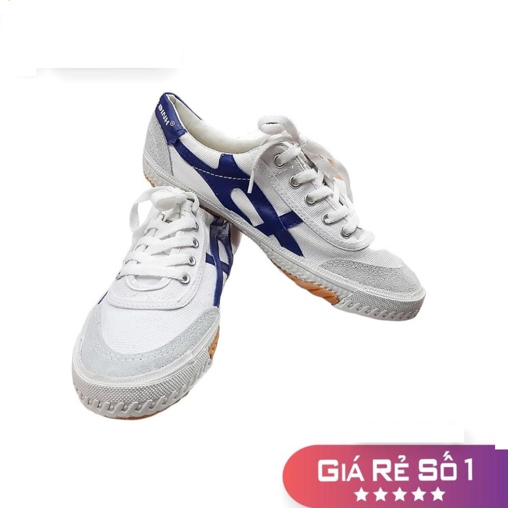 Giày Bata Thượng Đình Chính Hãng  đá bóng đá banh đế bằng-đế đinh đi làm, chạy bộ, tập thể dục