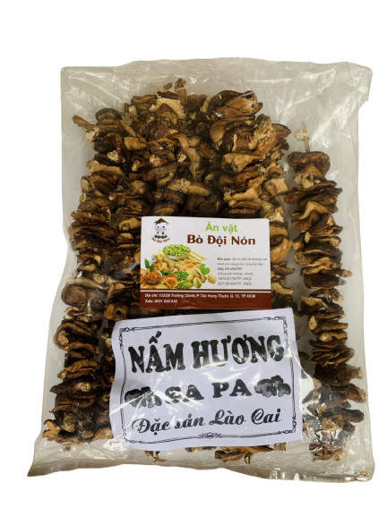 500g nấm hương rừng sapa khô bò đội nón shop
