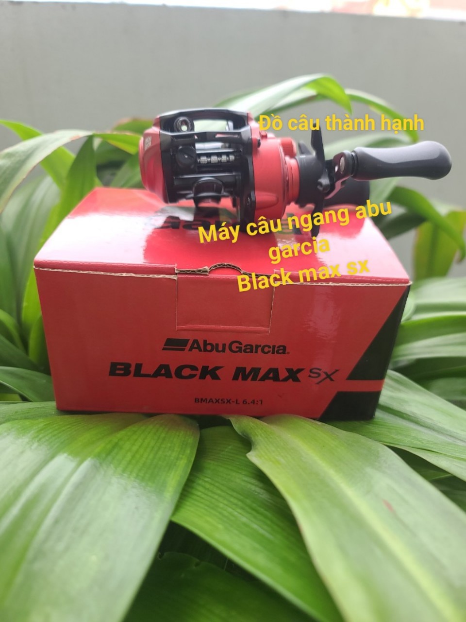 Máy ngang abu garcia black max sx phiên bản mới nhất 2024.
