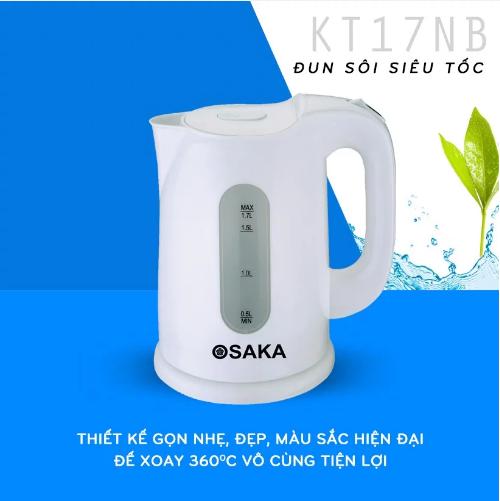 BÌNH ĐUN SIÊU TỐC OSAKA KT17NB