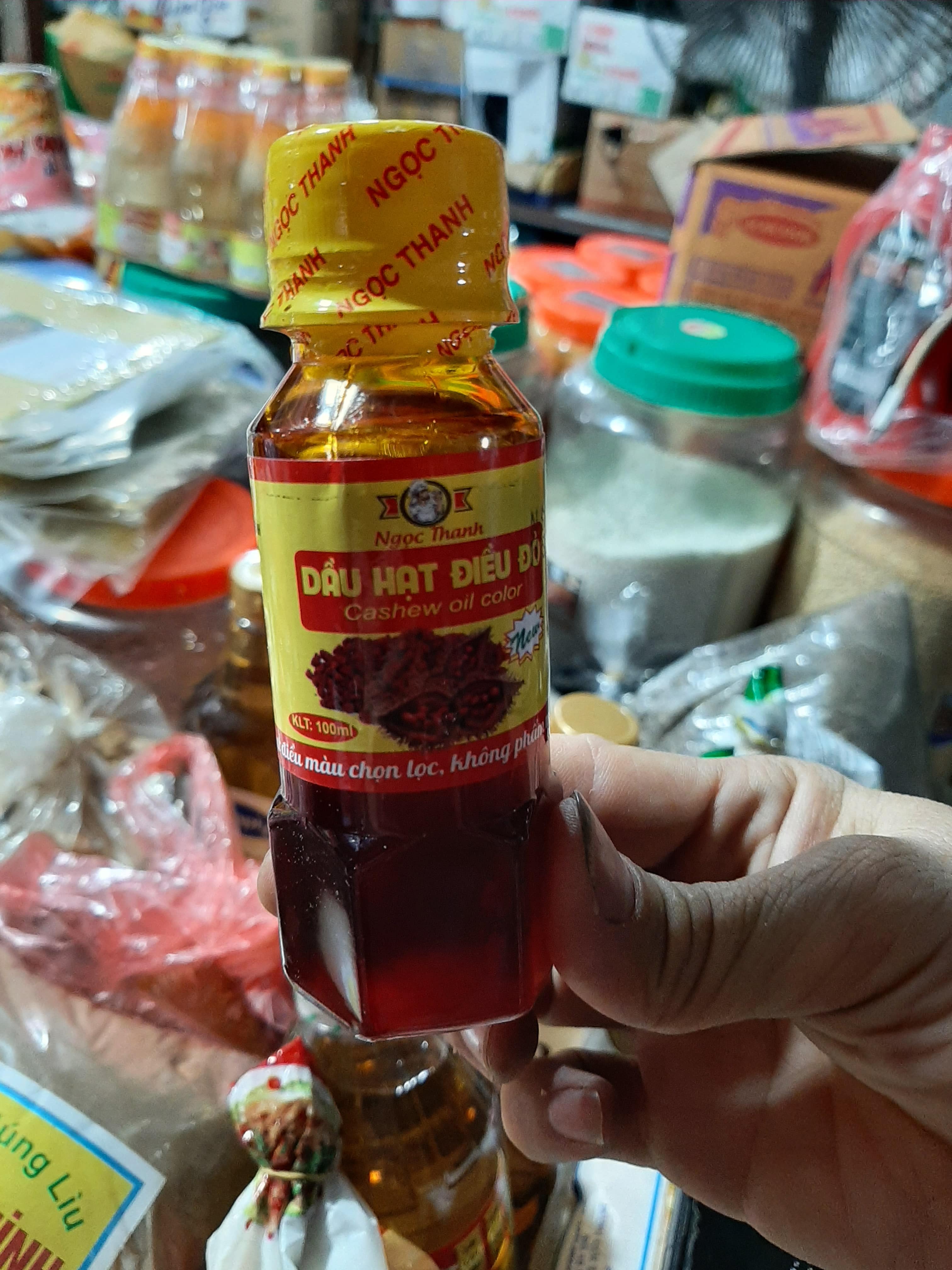 Dầu hạt điều đỏ ngọc thanh 100ml