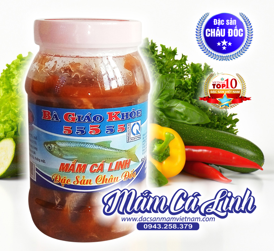 Mắm cá linh - Đặc sản Châu Đốc