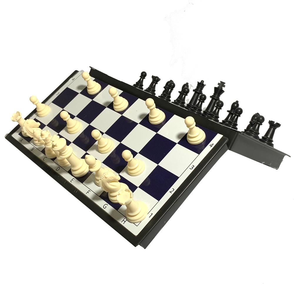 Bộ Cờ Vua Nam Châm Gập Gọn Tiêu Chuẩn Quốc Tế Dành Cho Mọi Lứa Tuổi Board Game Giúp Bé Phát Huy Chiến Thuật Phát Triển Tư Duy