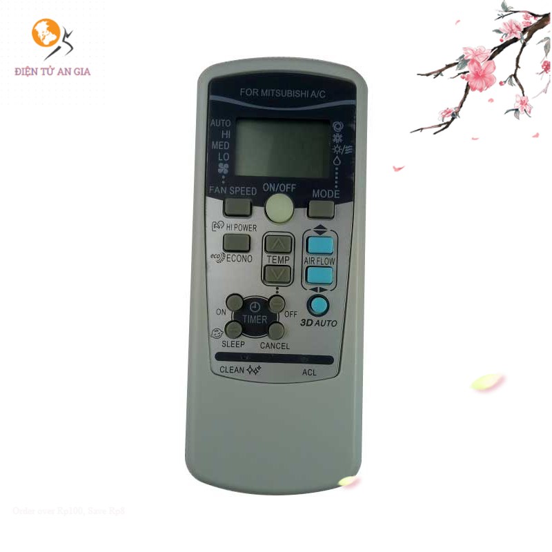Điều khiển điều hòa Mitsubishi Hevy Dài-Remote máy lạnh Mitsubishi _