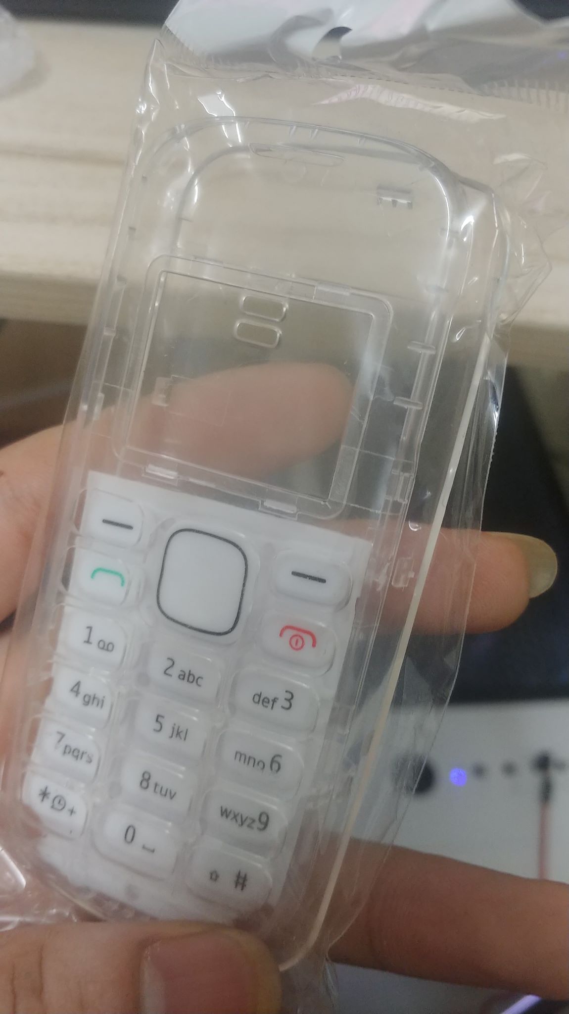 (ComBo) Sườn và Vỏ Nokia 1280 trong suốt