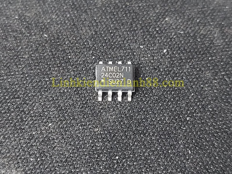(5 CON) IC Nhớ AT24C02N 24C02 SOP8 MỚI