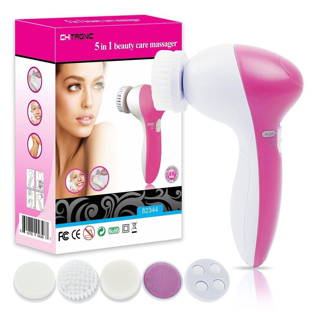 [HCM]Máy massage rửa mặt mini 5in1 BEAUTY CARE AE-8782