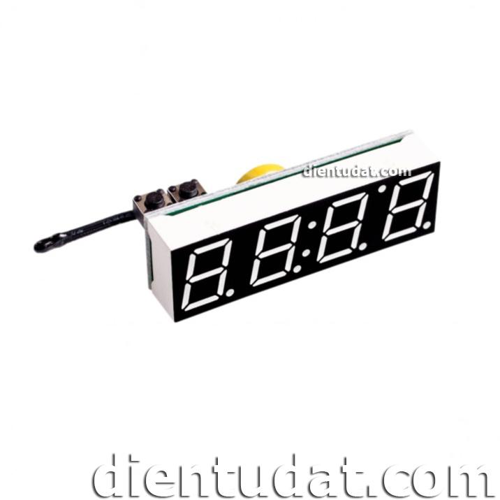Đồng hồ thời gian thực - nhiệt độ - vôn kế