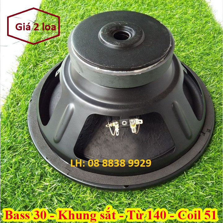 CẶP LOA BASS 30 COIL 51 CHO LOA KÉO HOẶC AMPLI VỪA VÀ NHỎ - GIÁ 2 LOA
