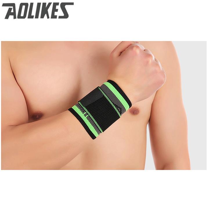 Đai quấn hổ trợ cổ tay Aolikes HW7537 (1 đôi)