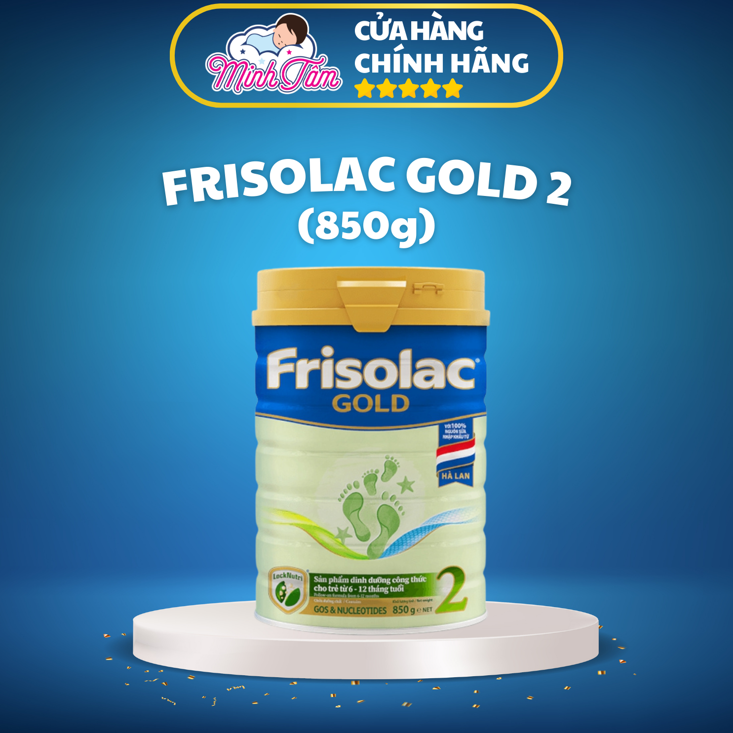 Sữa Bột Frisolac Gold 2 (850g)