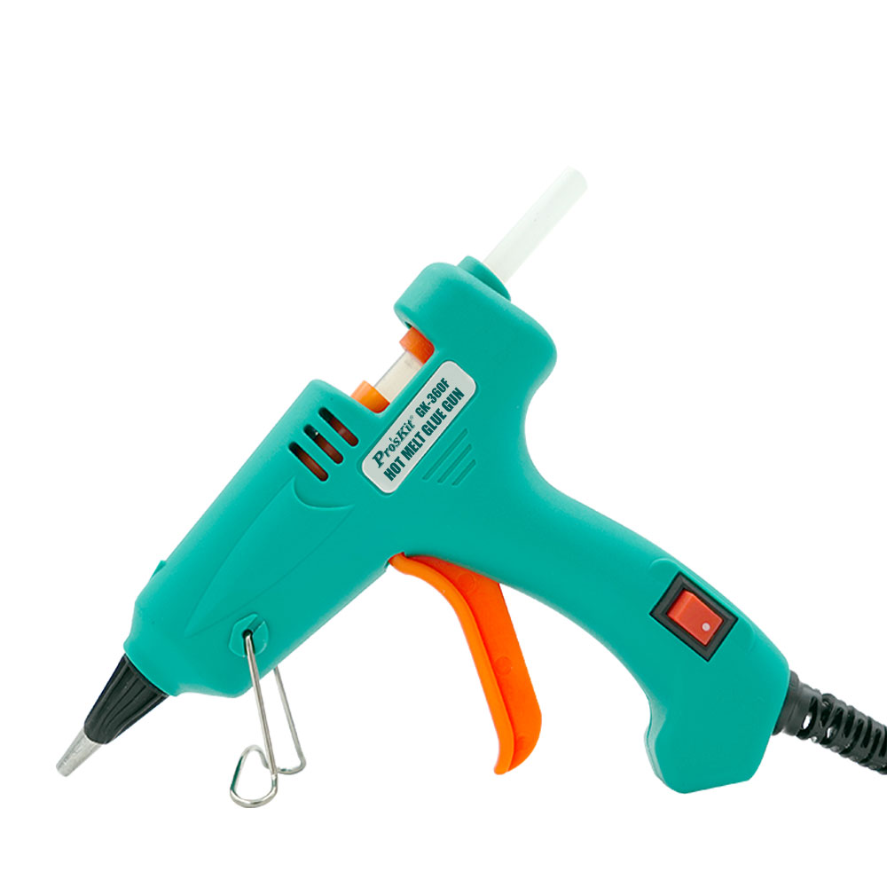 Súng bắn keo proskit gk-360f kèm 12 cây keo