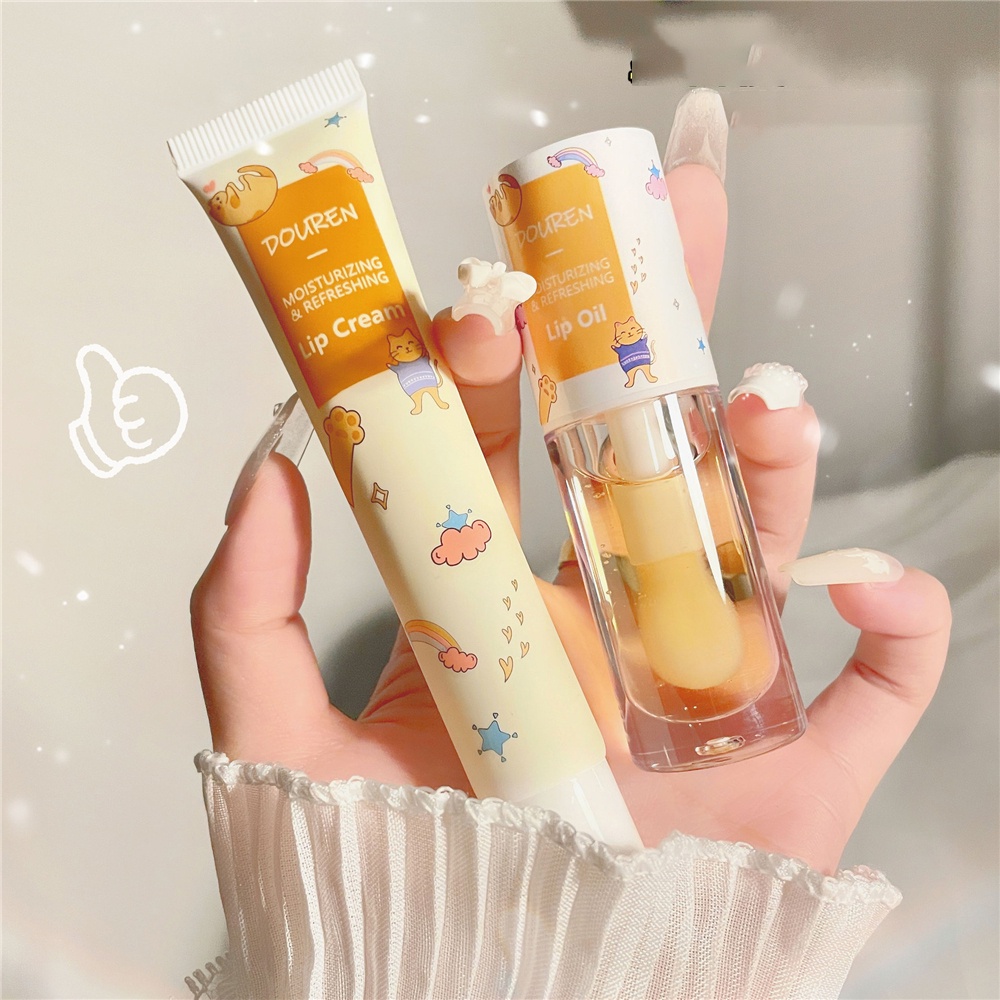 Son Dưỡng Môi Mật Ong Douren Dưỡng ẩm căng mọng môi