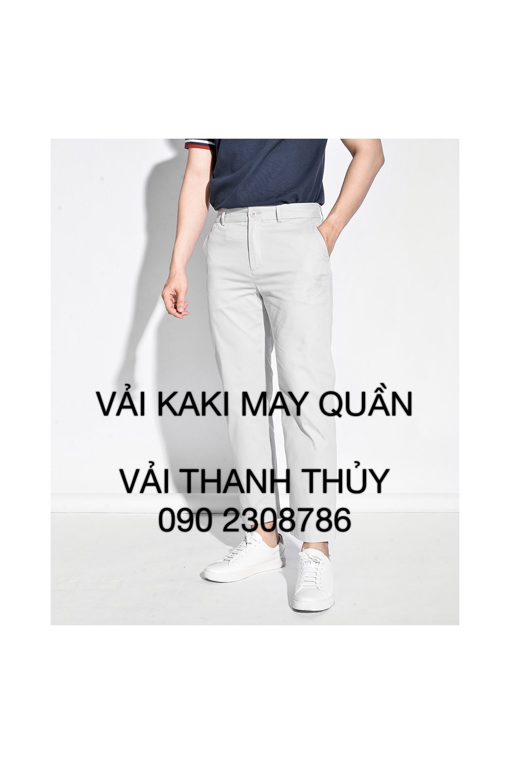VẢI KAKI NGÔI SAO - TRUNG CẤP - BẢNG MÀU 1 (FORM TIÊU CHUẨN) MAY QUẦN NAM CÔNG SỞ