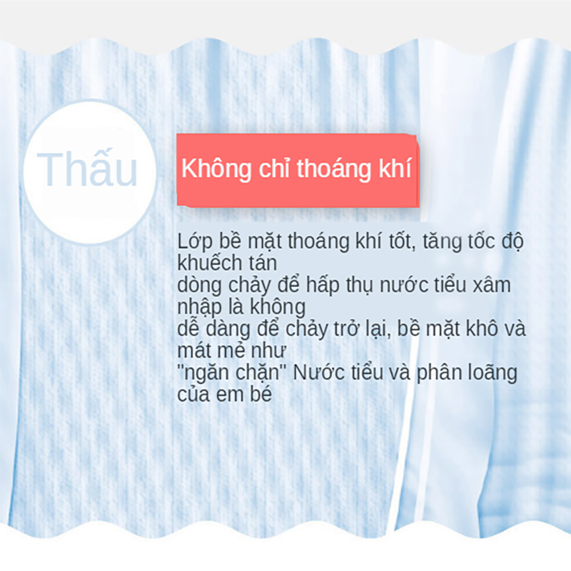Tã/Bỉm dán siêu mỏng thấm gói siêu lớn S82 / M68 / L58 / XL50