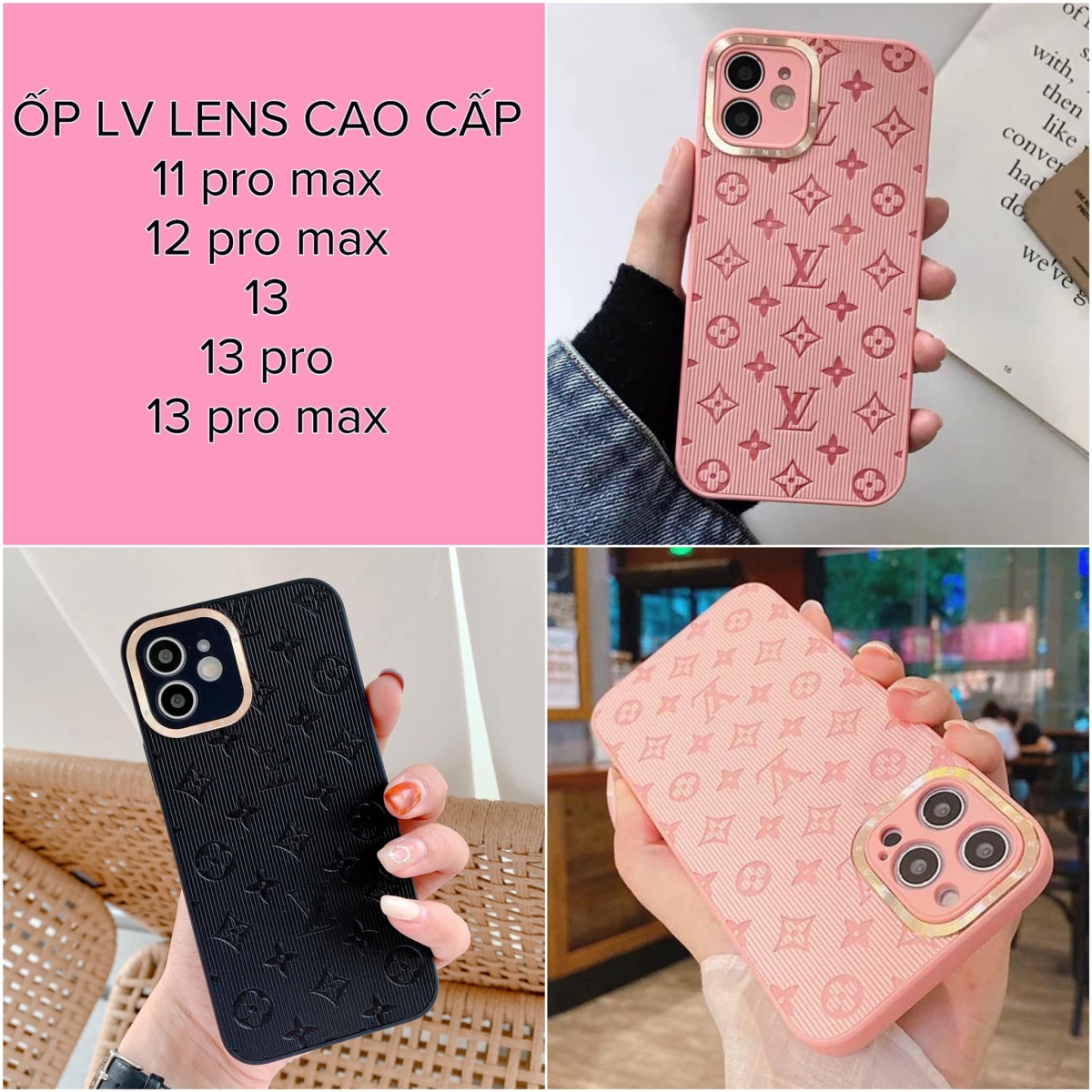 ỐP LƯNG IPHONE LV LENS CAO CẤP