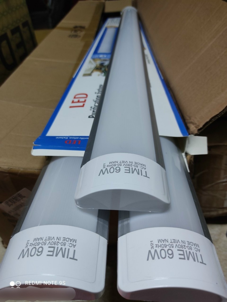 Combo 10 Bóng đèn tuýp led bán nguyệt siêu sáng 1,2m
