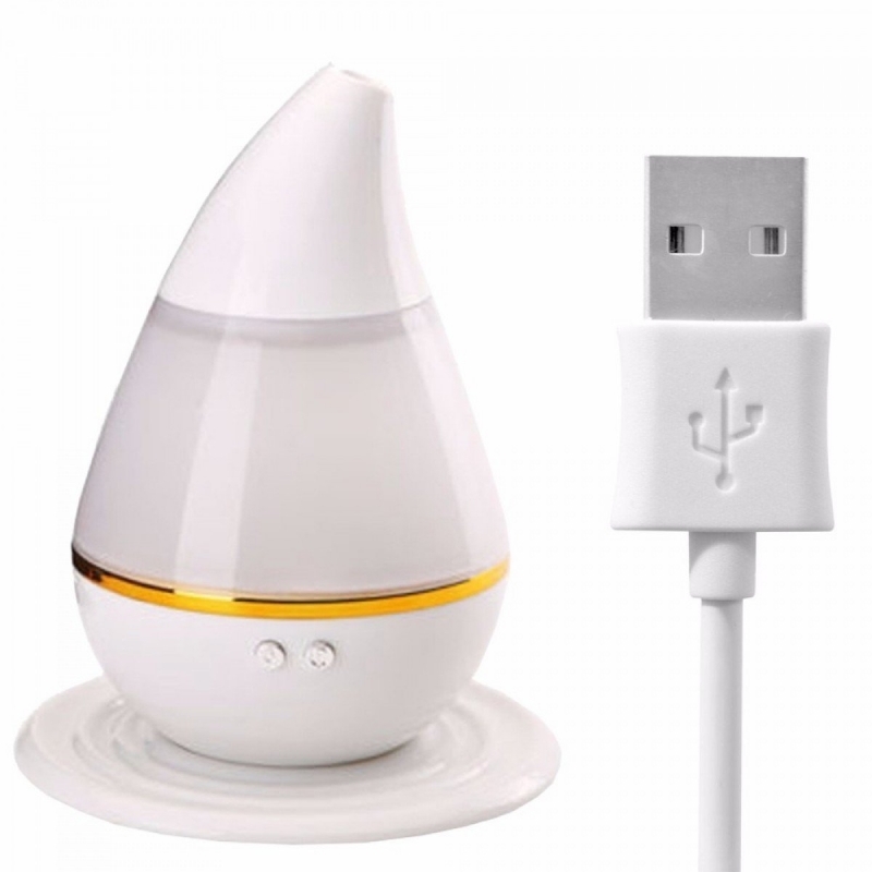 Máy Tạo Độ Ẩm Xông Xông Tinh Dầu Mini Hình Giọt Nước