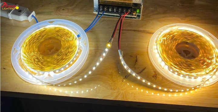 DÂY LED SAMSUNG 12V - LED DÁN 5054 SAMSUNG