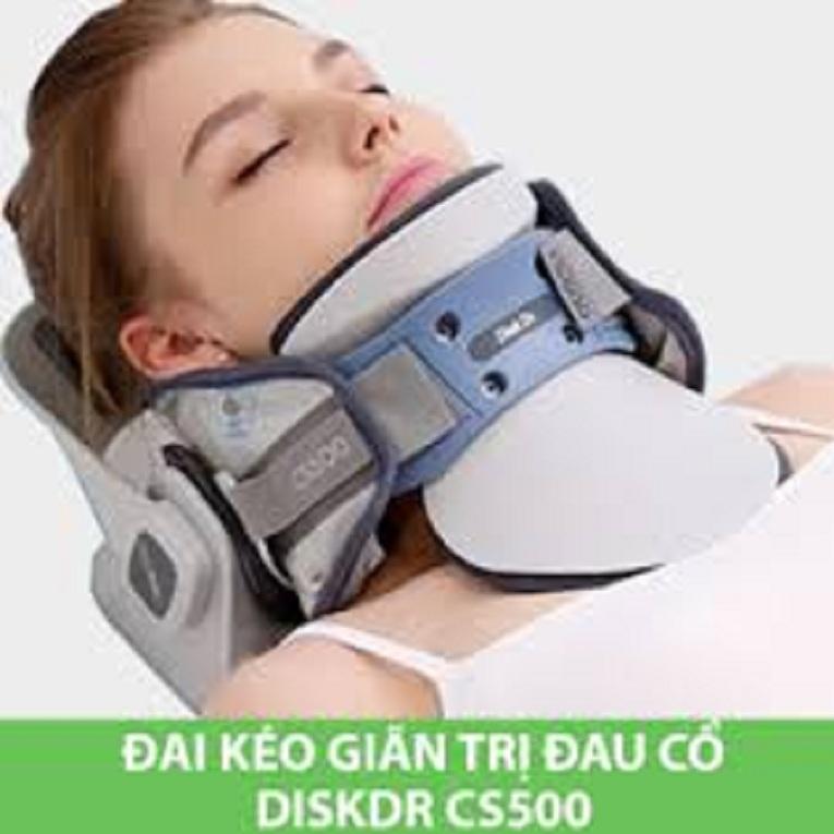 Đai kéo giãn cột sống cổ Disk Dr CS-500 (tặng 1 máy đo đường huyết)