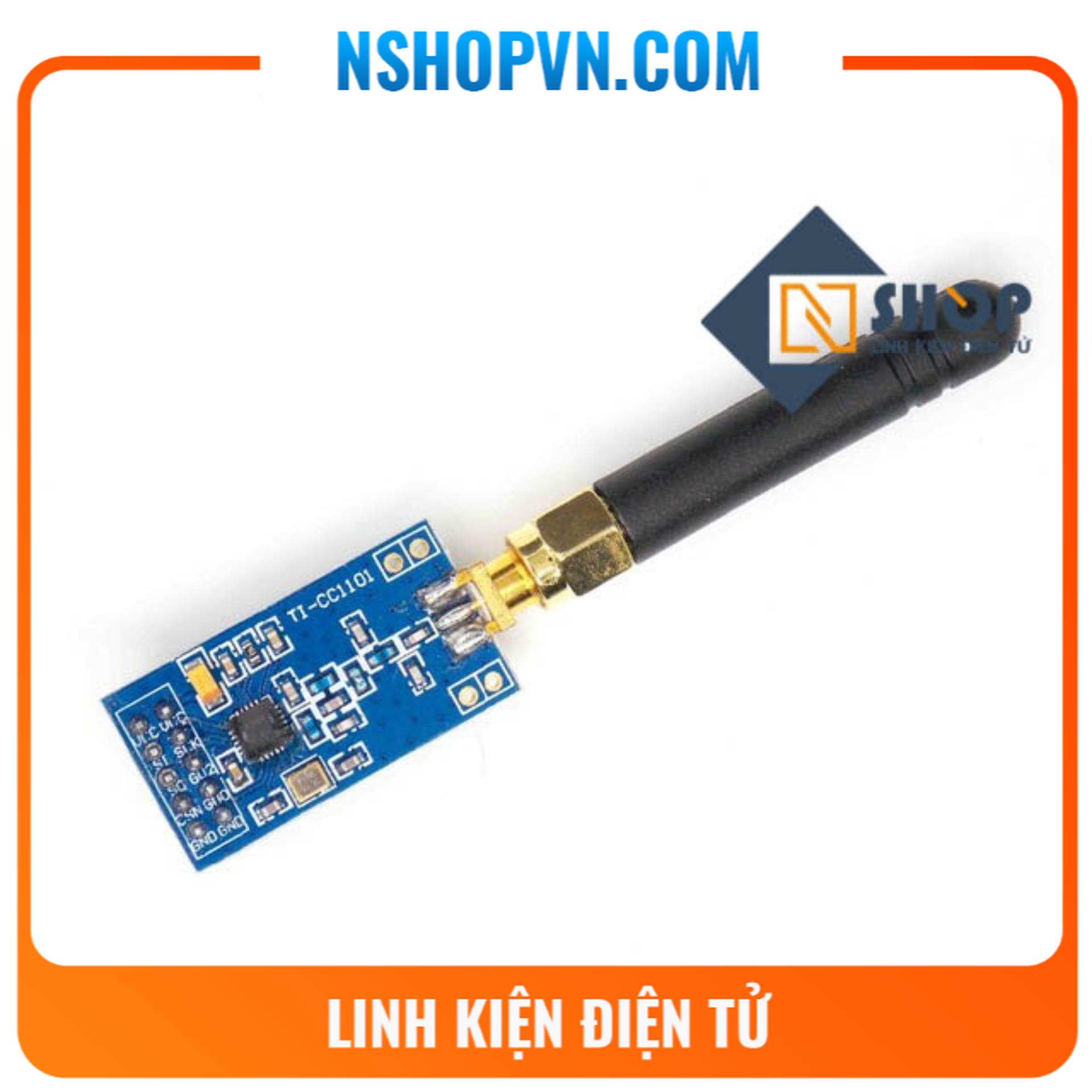 Module thu phát rf cc1101 + antenna