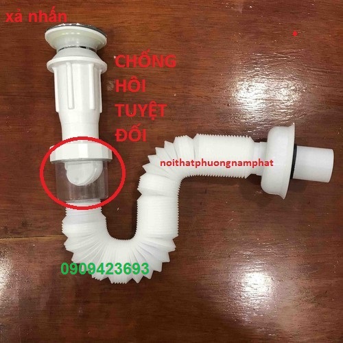 [HCM]{CHỐNG HÔI TUYỆT ĐỐI} Ống Xả Xi Phông Bồn Rửa Mặt Lavabo X05 XẢ RUỘT GÀ CAO CẤP HÀI LÒNG MỌI NHÀ XẢ RUỘT GÀ khi có nước nắp bên trong sẽ mở ra khi không có nước nó che lại để chống hôi từ bên dưới bốc lên
